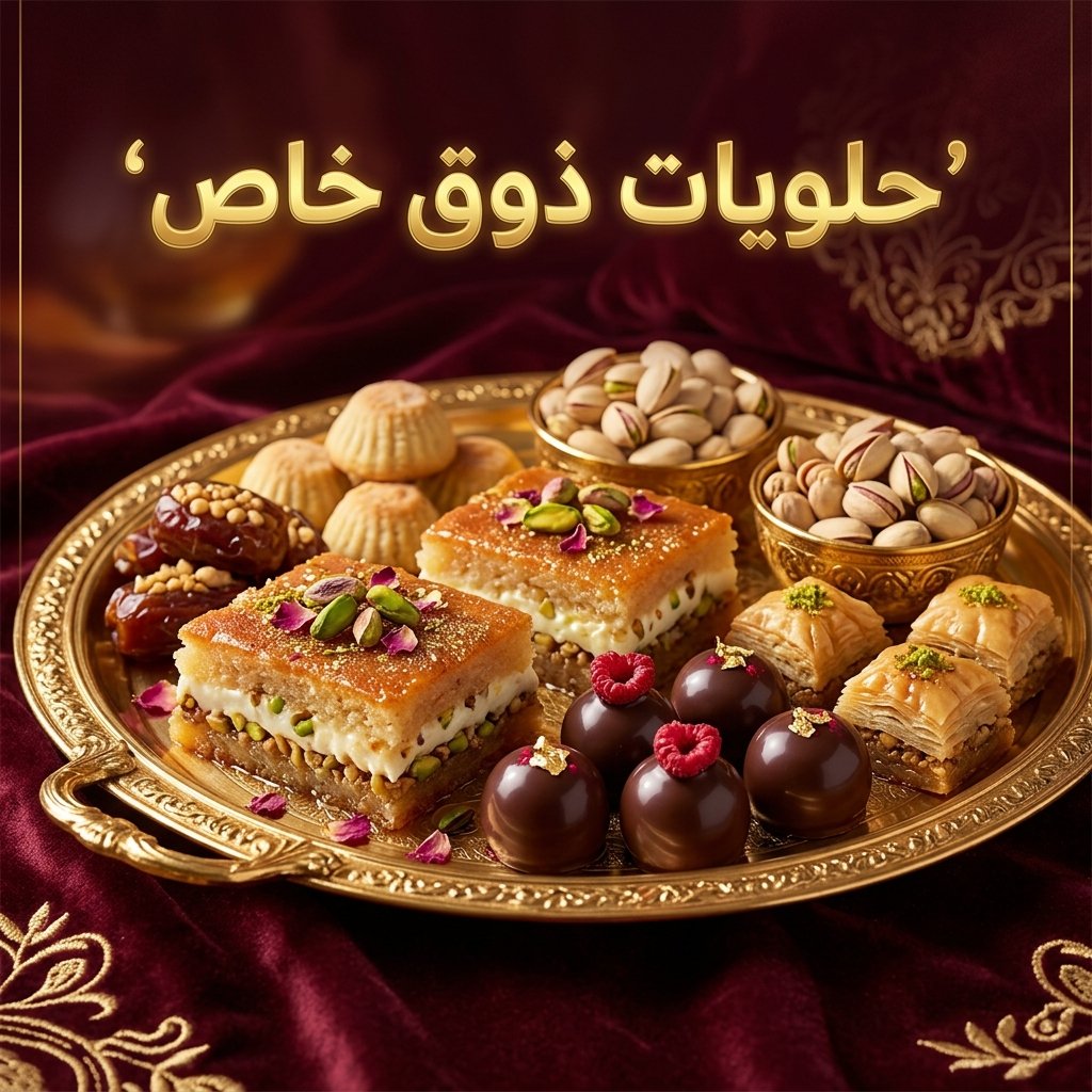 قسم حلويات ذوق خاص